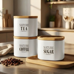 Iron Spice Jar Set - 3 Pcs